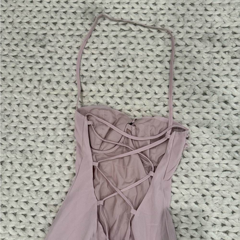 Peppermayo Soft Pink A-Line Dress - Picture 7 of 7